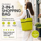 🔥HOT SALE 50% OFF🔥Buy 1 Get 1 Free🍉Foldable 2-in-1 Shopping Bag🛍️🍅