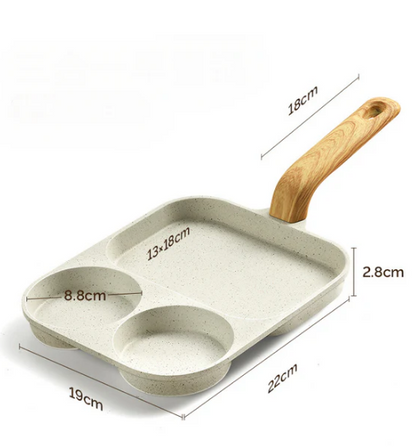 🔥2024 Hot Sale🔥3-in-1 Marble Non-stick Frying Pan