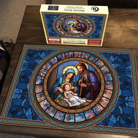 🎄EARLY CHRISTMAS SALE 49% OFF🔥Nativity Scene Jigsaw Puzzle 1000 Pieces