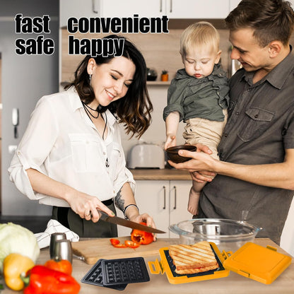 【💥Final 3-hour Preferential Deal 💥】2025 HOT SALE🥪Microwave Toastie Sandwich Maker-Buy 2 Free Shipping