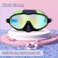 🔥LAST DAY – ONLY £9.99!!🏆#1 Bestselling🏊‍♀️HD children's large frame waterproof and anti-fog swimming goggles