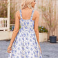 ⏰Hot Sale 49% Off💃Women's Summer Dresses Casual Square Neck Floral Sundress With Pockets