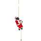 🎄Christmas Promotion 49% OFF🎁Electric Fireplace Climbing Santa Claus Musical Toys