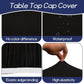 🌸 LIMITED TIME SPECIAL PRICE:£ 7.99!!! ✨Pack Stretch Fabric Table Top Cap Cover, fits 4ft/6ft/8ft Tables🧺