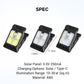 🥳2026 HOT SALE🥳💞50K+ SOLD!🔦🌙 50% OFF! Solar Clip Light with Motion Sensor – No wiring, auto on at night. Perfect for dark steps & garden paths. 🚶‍♂️💡