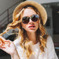 🔥LAST DAY ￡6.99🚀 🕶New Oversized Cat Eye Sunglasses Polarized UV400 Protection🥵🌴