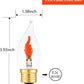 🔥LAST DAY 49% OFF💡LED Flickering Flame Decoration Light Bulbs -Perfect Ambiance for Halloween Christmas