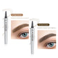 ⏰Last Day- Buy 1 get 1 free🔥3D Waterproof Microblading Eyebrow Pen 4 Fork Tip Tattoo Pencil