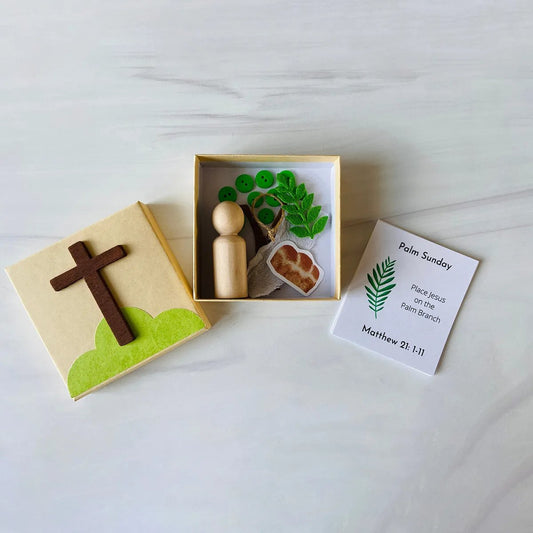 ⏰Last Day Easter Event Sale 49% OFF-Handmade Holy Week Box | Easter Box Set