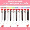 ⚡LAST DAY 50% OFF - Valentine's Day Gift 16/32 Exchange Gift for Student with Multicolor Ballpoint Pen and Cards🎨