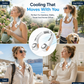 🔥Hot Sale 50% Off⌛❄️ Neck Air Conditioner Fan – Ultra-quiet personal cooling for the summer🍃🧊