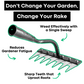 Ultra-Efficient Heavy-Duty Weeding Rake