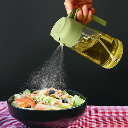 ✨💕2 in 1 Glass Oil Sprayer & Dispenser🔥