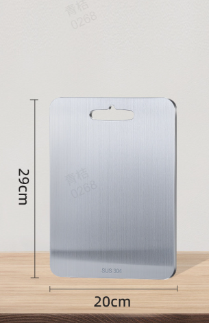 🔥2024 Kitchen Hot Sale🔥Antibacterial Stainless Steel Cutting Board