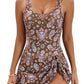 👙Last Day Sale 50% OFF💃Women's One Piece Tummy Control Tie Knot Swimsuit💕
