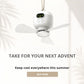 ⏳🔥LIMITED-TIME 50% OFF! 🌬️ Rechargeable Ceiling Fan with LED Light – Cool & Bright Anywhere ✨