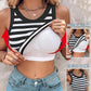 💖Last Day Special Price ￡16.99!!💖Ribbed Stretchy Tank Top with Shelf Bra👚