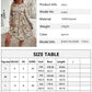 🎁Hot Sale 49% OFF🎄Women's French elegant style printed lantern sleeve dress