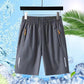 ✨2025 Hot Sale⌛Men's Summer Elastic Shorts with Pockets