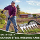 Ultra-Efficient Heavy-Duty Weeding Rake