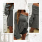 Fashion Loose Solid Color Pullover Sweater