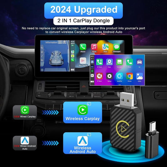 ⏳ 6-Hour Flash Deal! Don't Miss Out! 💥 Mini Wireless CarPlay Adapter