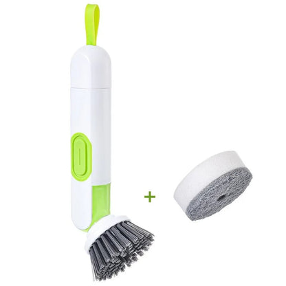 💖LAST DAY SALE 50% OFF👍Multi-functional Long-handle Liquid-filled Cleaning Brush
