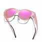 🔥LAST DAY ￡6.99🚀 🕶New Oversized Cat Eye Sunglasses Polarized UV400 Protection🥵🌴