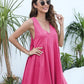 🔥Last Day 49% OFF -💃 Women's Summer Sleeveless V-Neck Mini Dress
