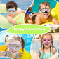 🔥LAST DAY – ONLY £9.99!!🏆#1 Bestselling🏊‍♀️HD children's large frame waterproof and anti-fog swimming goggles