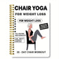 🧘‍♀️Hot Sale🔥30-Day Chair Yoga Weight Loss Spiral Notebook & Exercise Guide📘