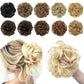 💁‍♀️LAST DAY - BUY 1 GET 1 FREE + FREE GIFT!!💗Messy Curly Hair Bun Scrunchie Extensions👩‍🦱