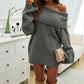 Fashion Loose Solid Color Pullover Sweater