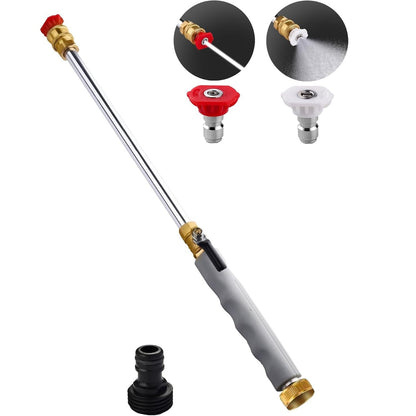 ✨Jet Nozzle Power Washer for Garden Hose💦3-in-1 Garden Spray Nozzle Set - Switch Between Jet, Fan & Mist in Seconds