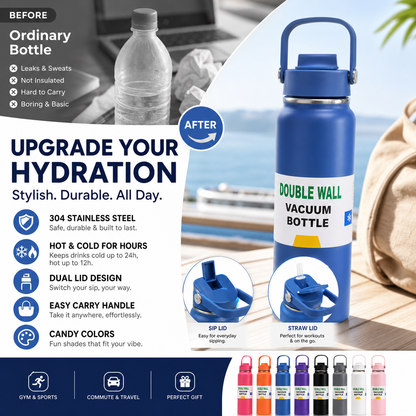 💧50% Off Hot Sale🥛Premium Stainless Steel Insulated Tumbler🥵🧊