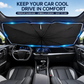 ⏰🔥LIMITED TIME 49% OFF!🔥50K+ SOLD! Upgraded Car Windshield Sun Shade Umbrella☂️