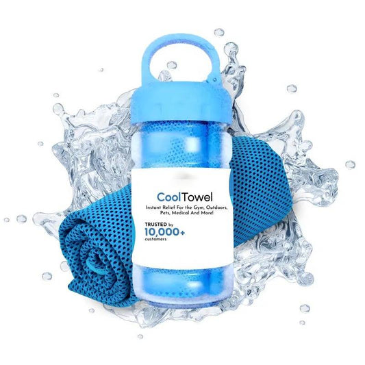 ⏰Last Day Buy 1 Get 1 Free❄💦Cold Sweat Towel You Can Use Anywhere, Anytime! Reusable Soft Absorbent Cooling Portable– UK Ready! 🇬🇧