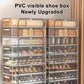 💖LAST DAY SALE 49% OFF!!💖PVC Shoe Storage Box - Waterproof & Foldable