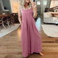 🔥BUY 2 FREE SHIPPING✈️💝Women's Sleeveless Wide Leg Jumpsuit with Pockets