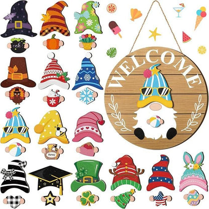 🔥Christmas Sale-Up to 50% OFF🎄A Gnome for Every Season – One Welcome Sign, Endless Smiles