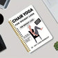 🧘‍♀️Hot Sale🔥30-Day Chair Yoga Weight Loss Spiral Notebook & Exercise Guide📘