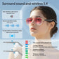 🔥50K+ SOLD! - DVKIX Smart Bluetooth 5.4 Sunglasses with Open-Ear Audio Blue Light Blocking UV Protection Waterproof for Outdoor Sports Daily Wear Electronic Gadgets👓😎