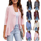 🧥 50% OFF NOW! 🔥 Women's Casual Lightweight Open Front Cardigan – Breezy, versatile & perfect for layering over any outfit for a chic summer look 🌸
