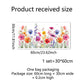 Colorful Floral Bouquet Window Sticker🖼️(Cut to size freely)