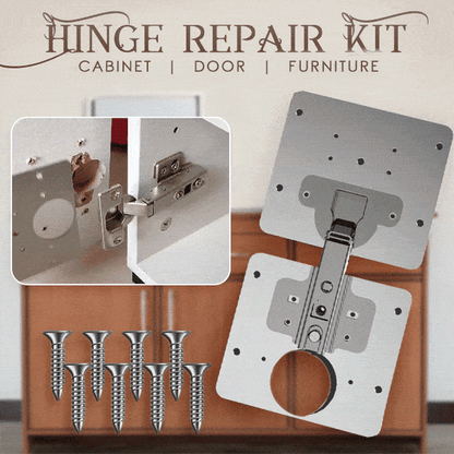 🛠️ BUY MORE SAVE MORE🔥 Hinge Repair Kit – All-in-One Tool, Easy Fix & Durable Solution 🏠