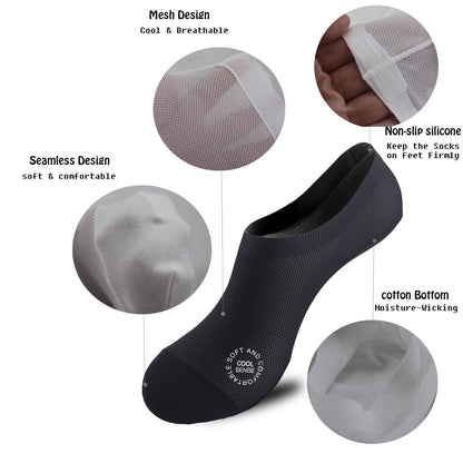 49% OFF TODAY🔥Ultra Thin Liner Socks Non Slip No Show Socks !!