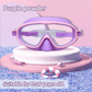 🔥LAST DAY – ONLY £9.99!!🏆#1 Bestselling🏊‍♀️HD children's large frame waterproof and anti-fog swimming goggles