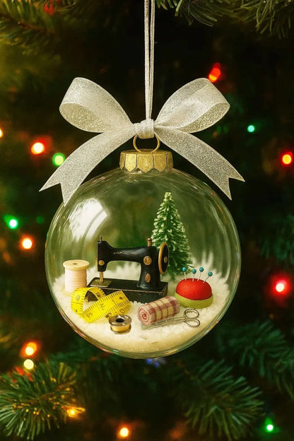 🎉Early Christmas Sale 49% OFF🎁Holiday Sewing Snow Globe Ornament🎄