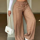 ⏳Last Day Sale Only ￡15.99!!👖💥Women's High-Waisted Straight Leg Trousers – Front seam & elastic back – Versatile, comfortable & perfect for office or casual wear ✨🌸