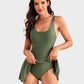👙Last Day Sale 50% OFF💃Women's One Piece Tummy Control Tie Knot Swimsuit💕